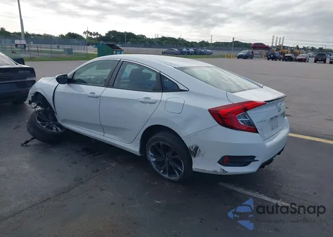 2019 Honda Civic Sport из США, поврежденный, VIN 19XFC2F85KE031815